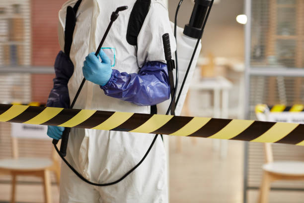 Professional Biohazard technician working in Homer, IL